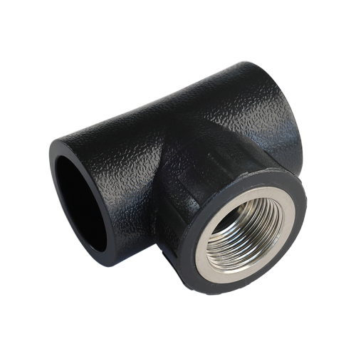 PE pipe threading fittings high-quality poly tee