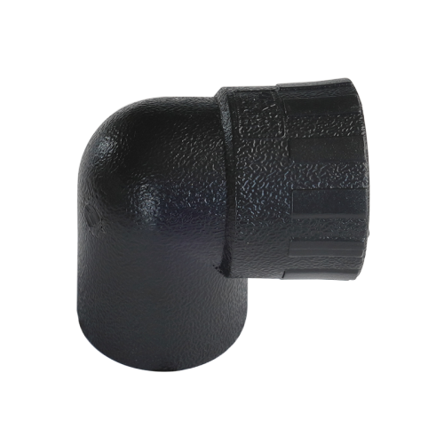 HDPE threaded fittings female 90 dgree elbow for water pipes