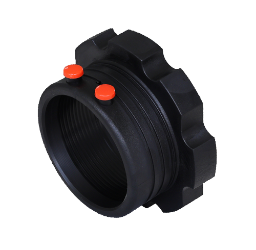Fusing X Flange Electrofusion Fittings Stub End PE Pipe Fittings For Gas Pipeline