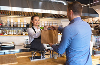 Applications of Bamboo Chopstick, Take-out orders