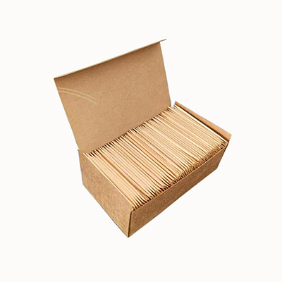 Bamboo toothpick Box in Bulk