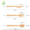 QL 14cm Bamboo Cutlery Wholesale | Disposable Bamboo Spoon Fork Knife