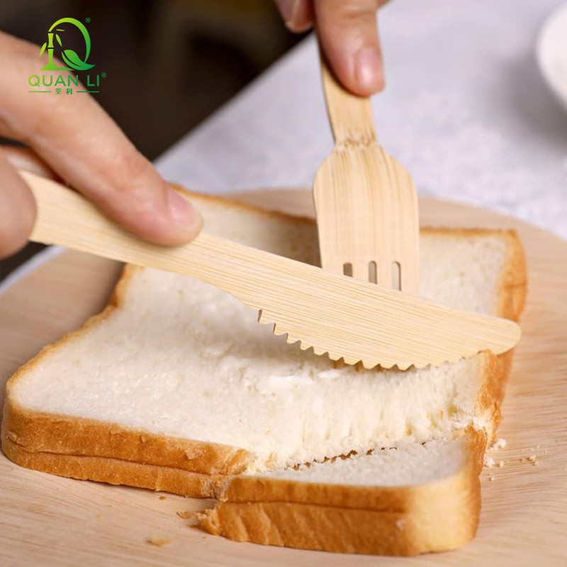 Disposable Bamboo Cutlery Set