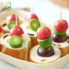 Bamboo Toothpicks Wholesale Individual Paper Wrapped Double Point Fruit Picks