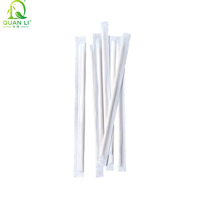 Wholesale Wrapped Bamboo Coffee Stirrers | Custom Logo Stir Sticks