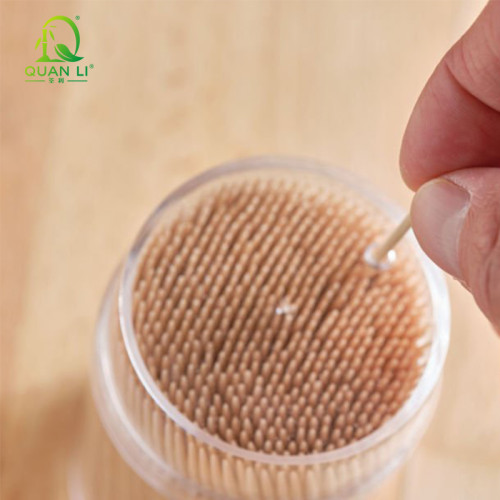 Bamboo Toothpicks Wholesale | Eco-Friendly Double Point Bamboo Cocktail Picks