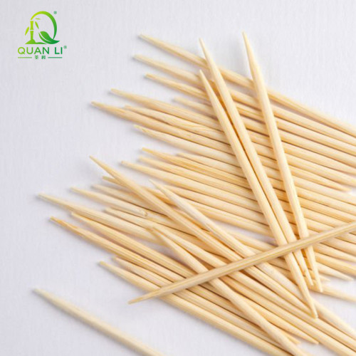 Bamboo Toothpicks Wholesale | Eco-Friendly Double Point Bamboo Cocktail Picks