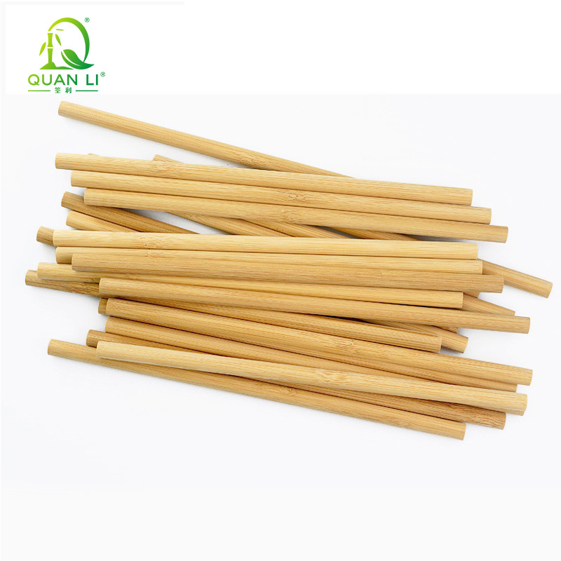 Specifications of disposable bamboo straws