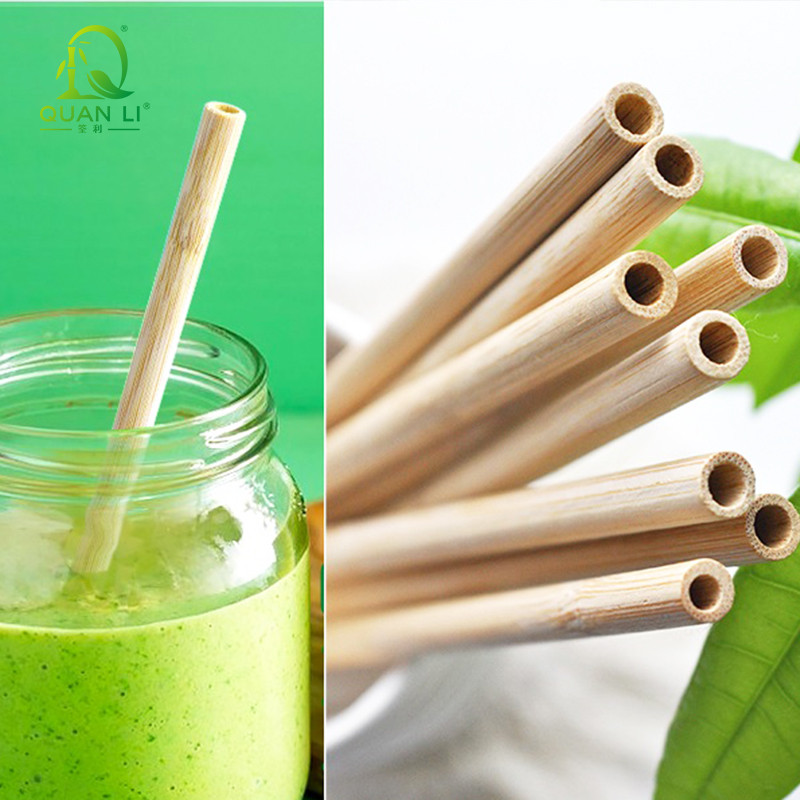  Bamboo straws