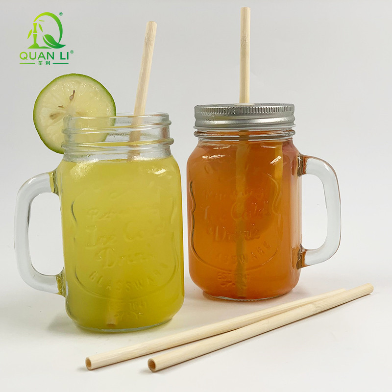  Bamboo straws