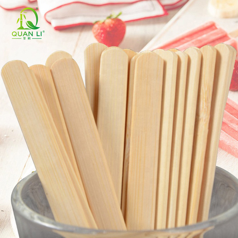  Bamboo ice cream stick