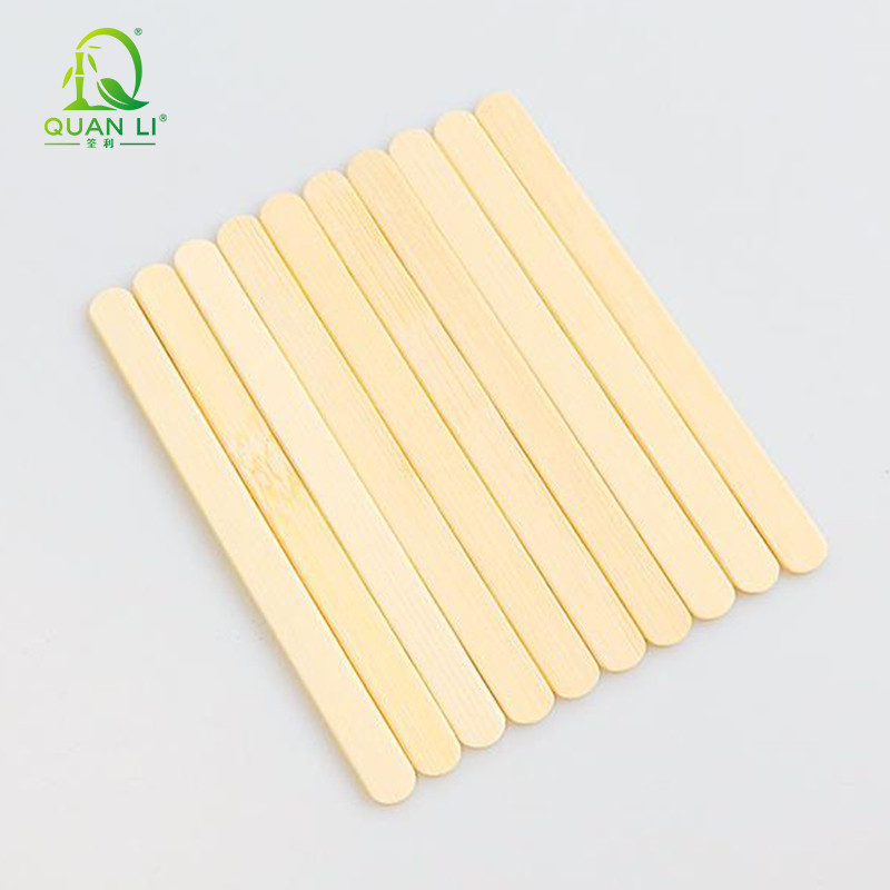 Bamboo popsicle stick