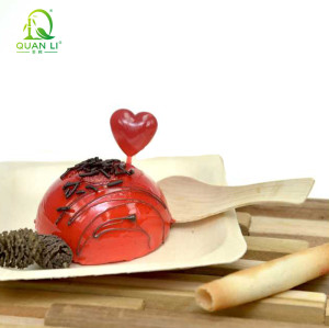 Bamboo Soup Spoons Wholesale | Biodegradable Renewable Natural Disposable Spoon
