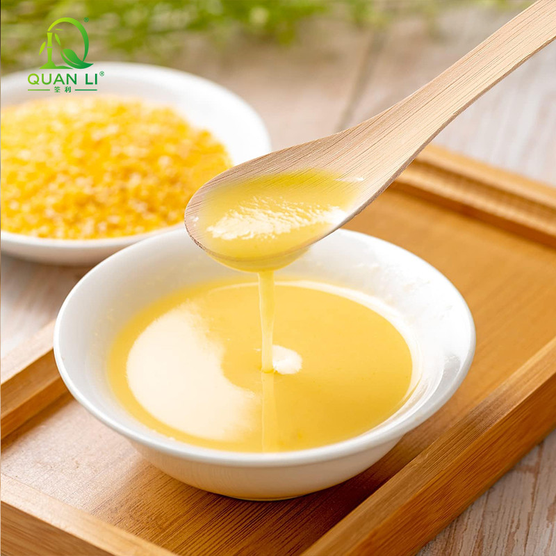  Bamboo soup spoons serving