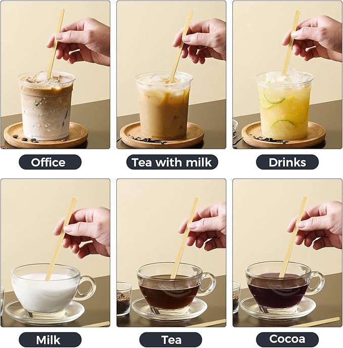 Bamboo coffee stirrer Application Scenarios