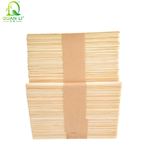 Bamboo Coffee Stirrers QL Brand  Wholesale  110 mm Bamboo Sticks for Cafe