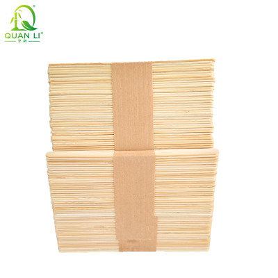 Bamboo Coffee Stirrers QL Brand  Wholesale  110 mm Bamboo Sticks for Cafe