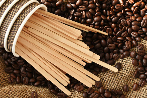 bamboo coffee stirrer