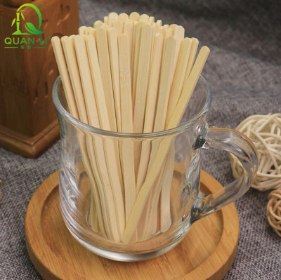 Bamboo Coffee Sticks Factory Wholesale Price Individual Paper Wrapped Bamboo Coffee Stirrer