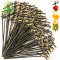 Bamboo Cocktail Picks Looped Skewers QL Disposable Knotted Bamboo Skewers Wholesale