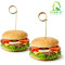 Bamboo Cocktail Picks Looped Ring Skewers Eco-Friendly Food Picks Wholesale