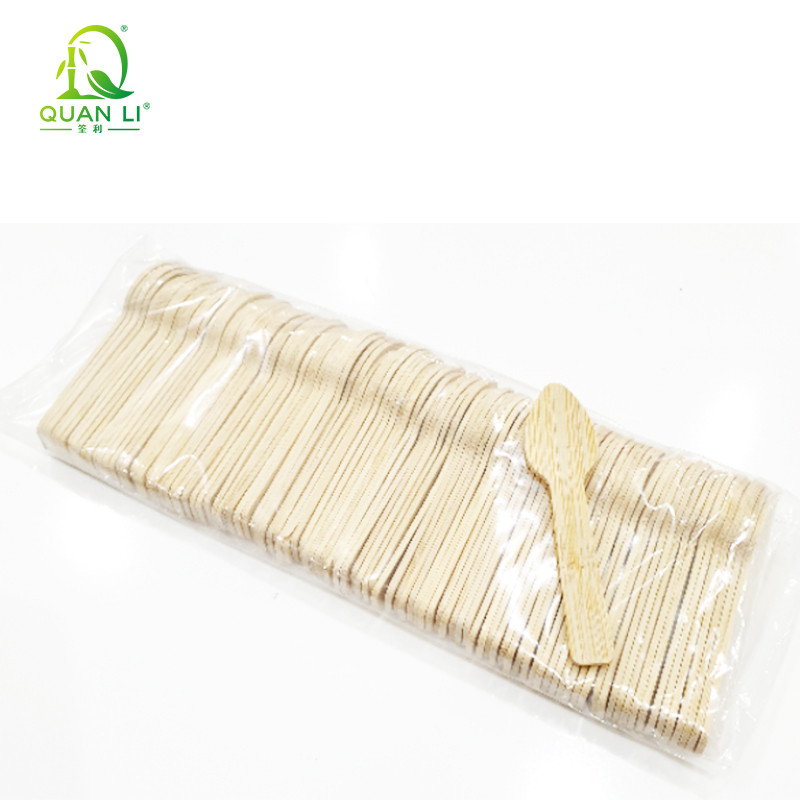 Bamboo ice crem spoon 100pcs pack