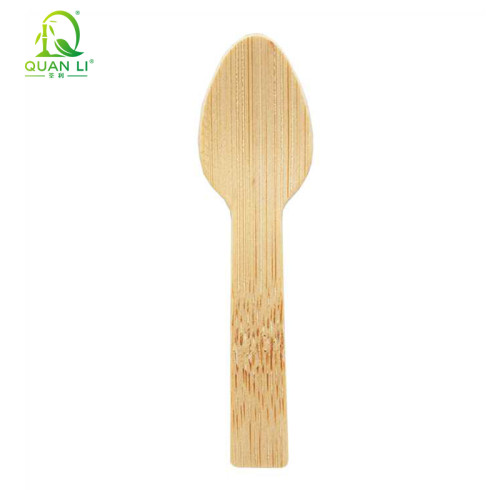 Bamboo Ice Cream Spoon Wholesale | Disposable Bamboo mini Spoon For Ice Cream