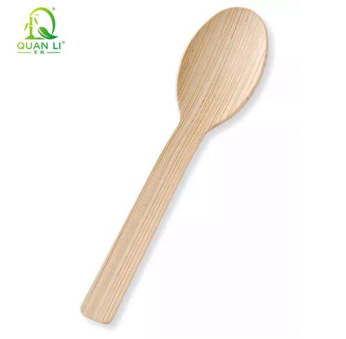 Bamboo Spoon Wholesale | Eco-friendly Disposable Bamboo Dessert Spoon
