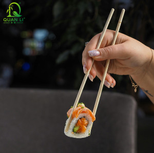 Eco-Friendly Round Separated Bamboo Chopsticks | Individually Wrapped Wholesale