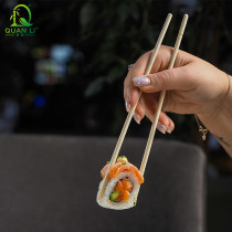 Eco-Friendly Round Separated Bamboo Chopsticks | Individually Wrapped Wholesale