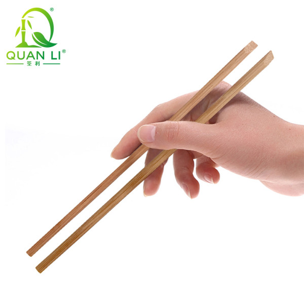 Disposable Bamboo Tensoge Chopsticks Natural Premium Custom Printing Paper Sleeve Wholesale Supplies