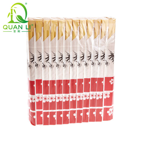 Disposable Bamboo Twin Chopsticks Custom Disposable Chopsticks, Individually Wrapped Wholesale