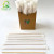 Bamboo Coffee Sticks Factory Wholesale Price Individual Paper Wrapped Bamboo Coffee Stirrer