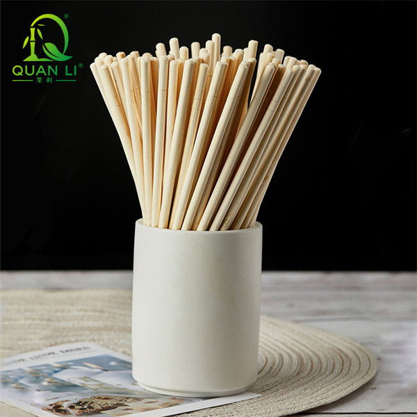 Disposable bamboo round chopsticks wholesale