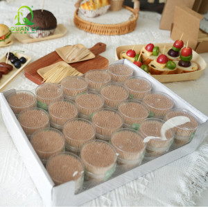 65mm Bulk Picks | Commercial Double Point Bamboo Toothpicks