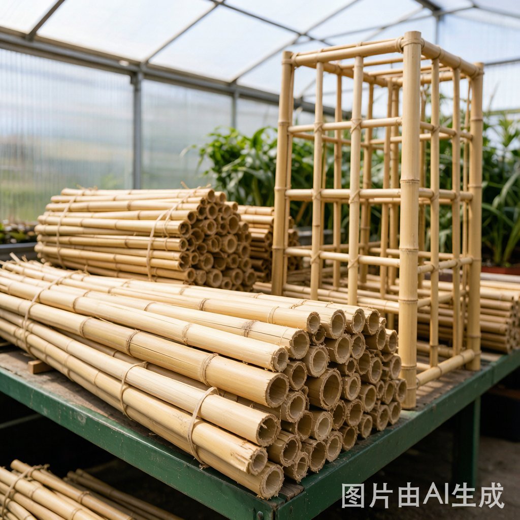 Landscaping Bamboo Edging
