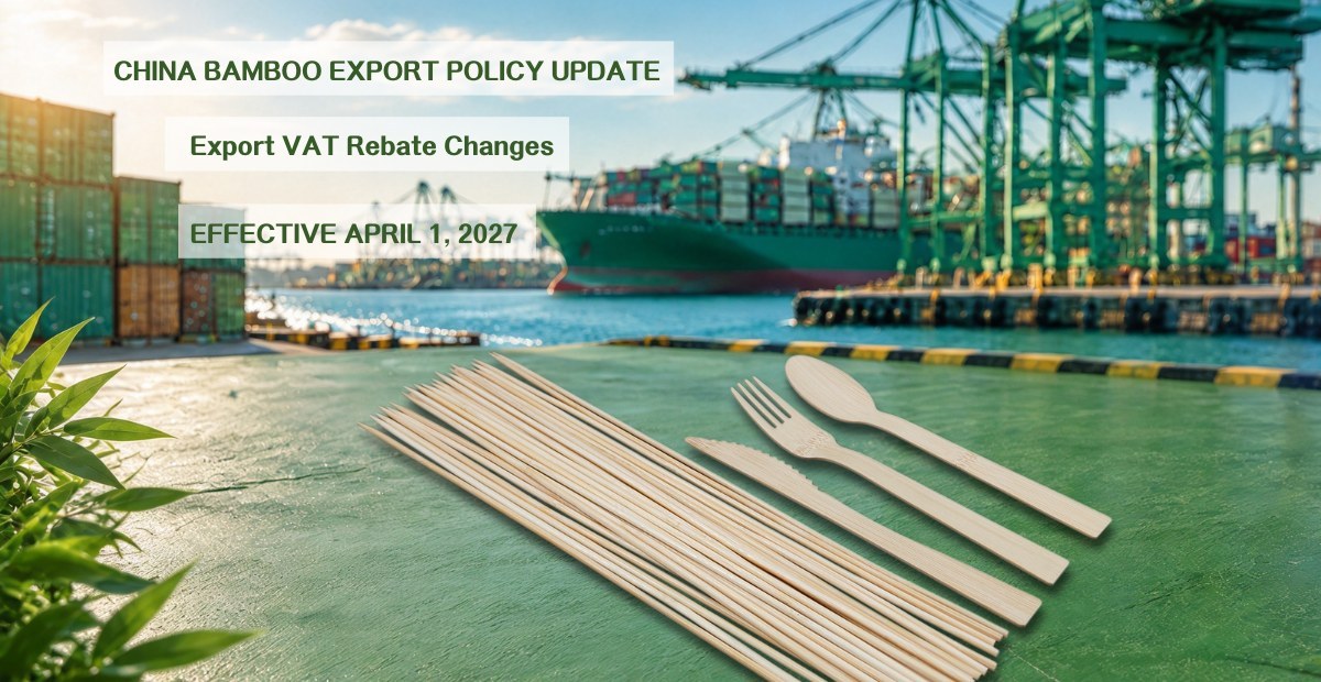 China Cancels Bamboo Export Tax Rebates in April 2027