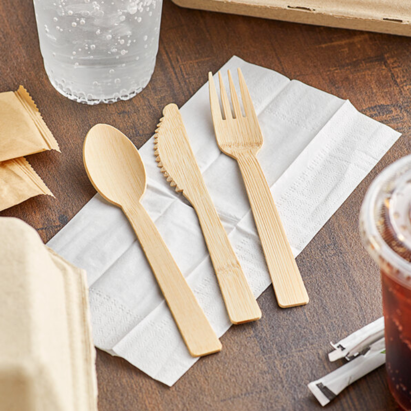 disposable bamboo cutlery