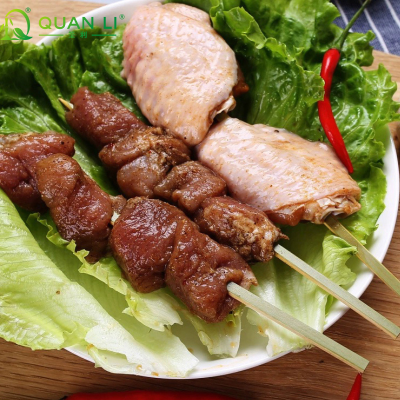 Premium QL Bamboo Flat Skewers for BBQ, Grilling & Kabobs | Eco-Friendly Bulk Supply, Customized OEM & ODM Solutions for Wholesalers