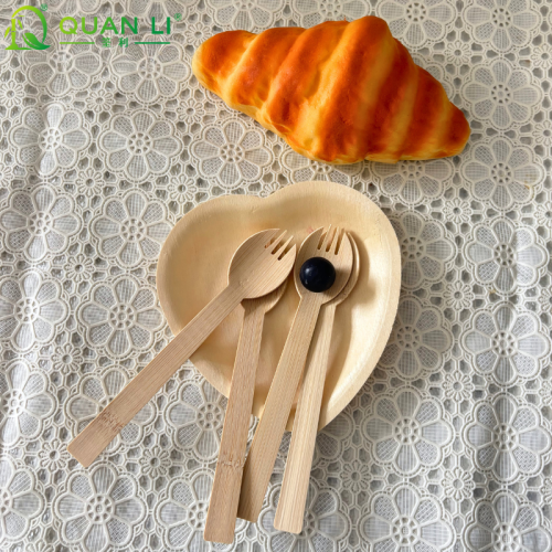 Bulk Compostable Bamboo Spork – Eco-Friendly Utensils for Catering, Customized & Wholesale Available
