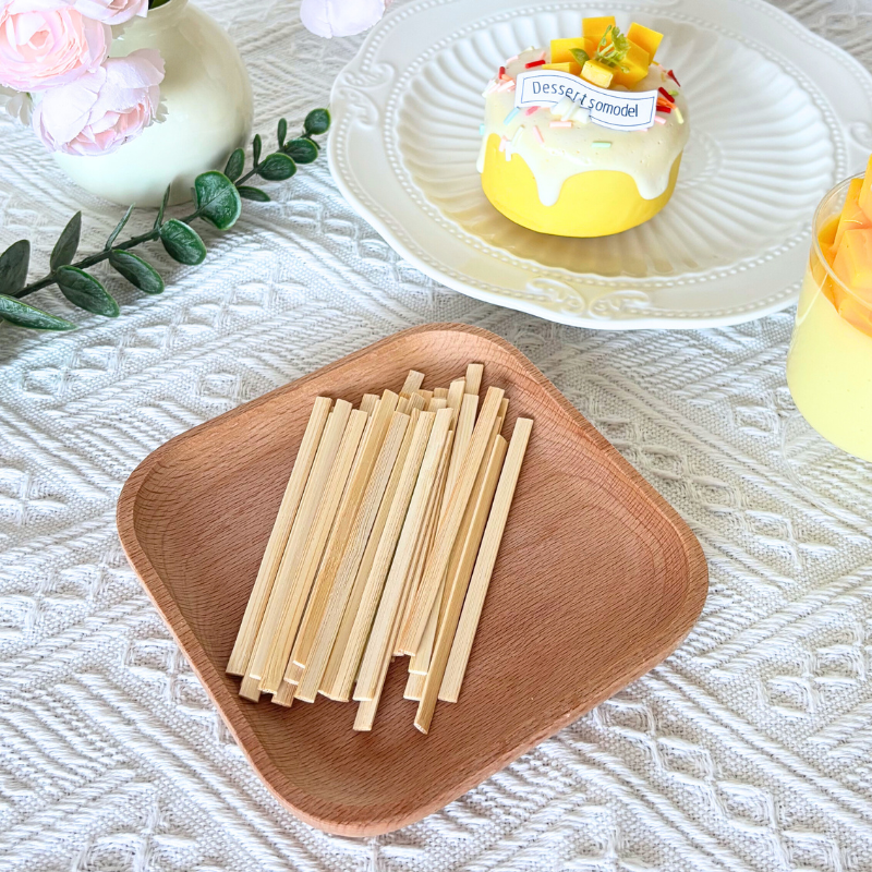 90mm bamboo stir sticks