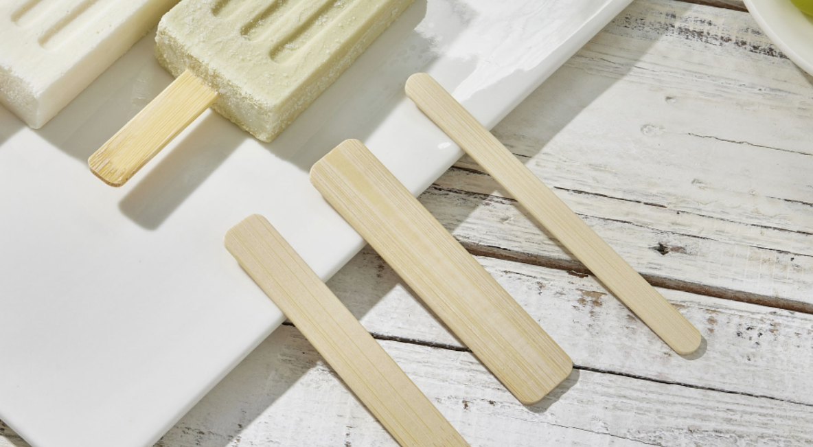 Bamboo Ice Cream Sticks