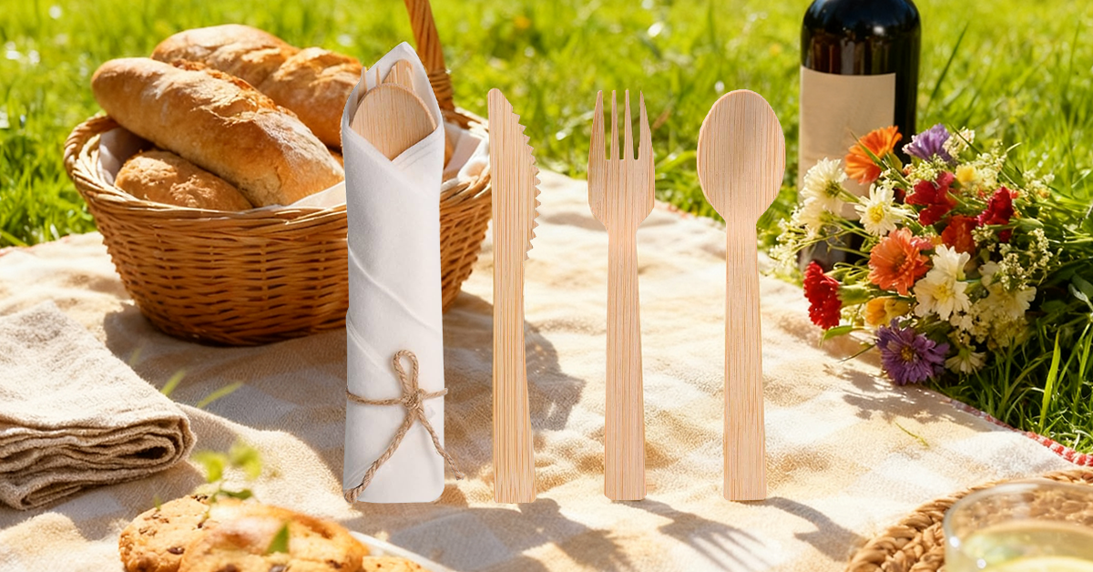 disposable bamboo cutlery