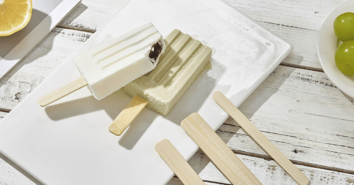 Bamboo ice cream stick