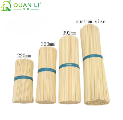 Bamboo Incense Sticks Wholesale | Unscented Agarbatti Bamboo Raw Stick 8 inch