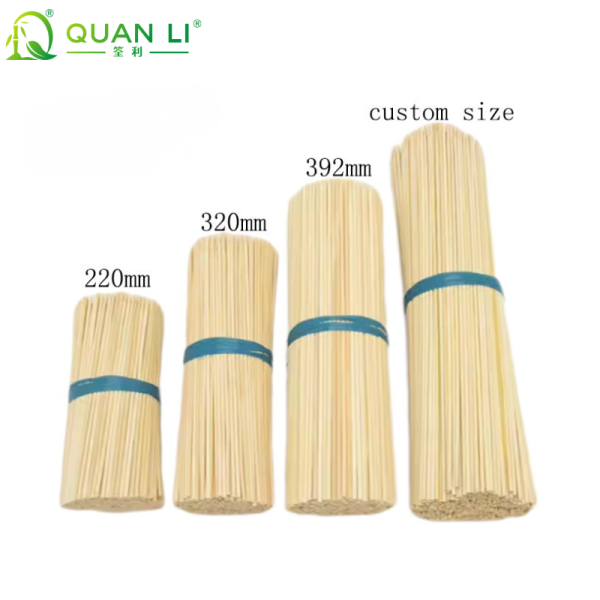 Bamboo Incense Sticks Wholesale | Unscented Agarbatti Bamboo Raw Stick 8 inch