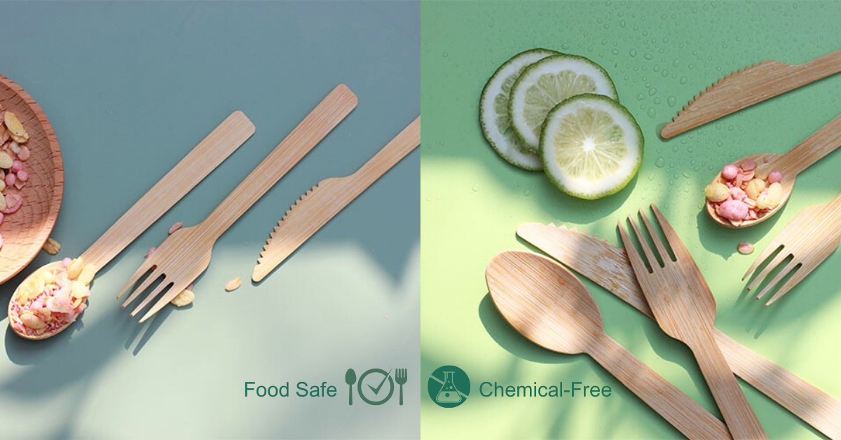 food safe bamboo utensils