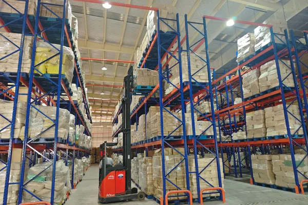 Machine line inside the QL production hall