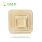 Disposable Bamboo Plates Wholesale, Biodegradable Round & Square Plates Bulk for Wedding
