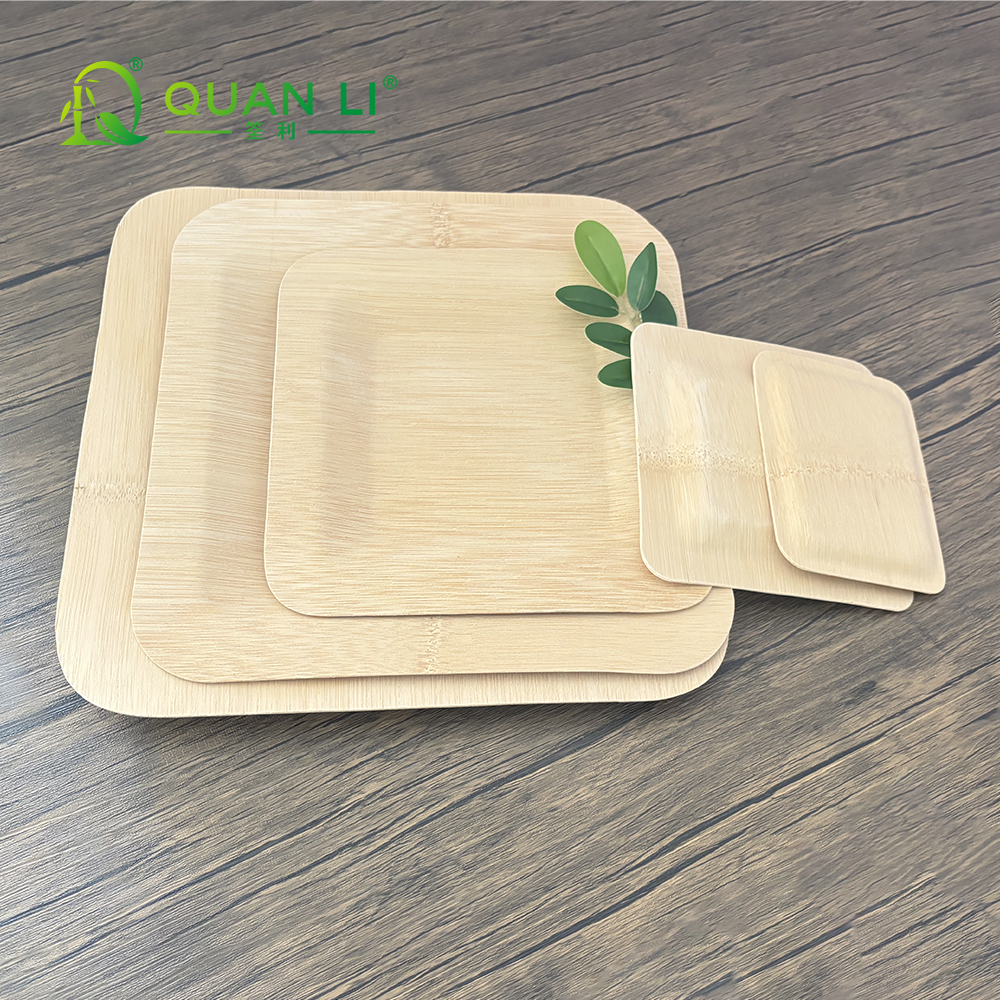 Eco-friendly Bamboo Plates